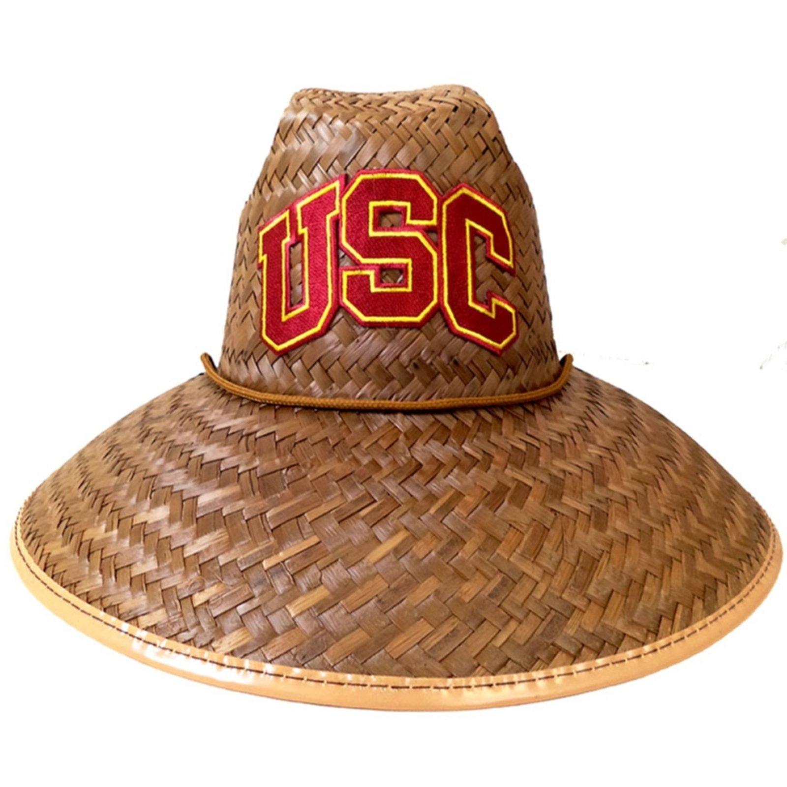 USC Arch Mens Lifeguard Straw Hat Tan image01